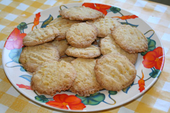 Sablés cardamone et orange