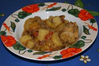 Colombo de porc créole 